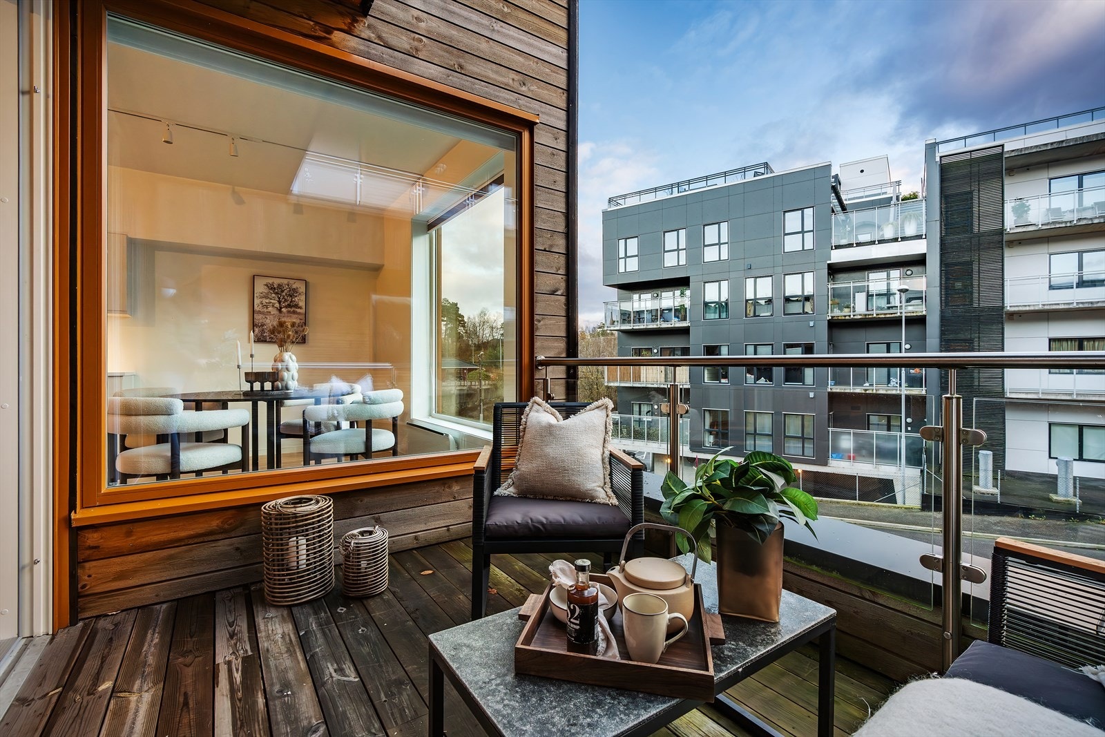 - Fra stuen har du utgang til en herlig balkong på 6,5m² - Galleribilde
