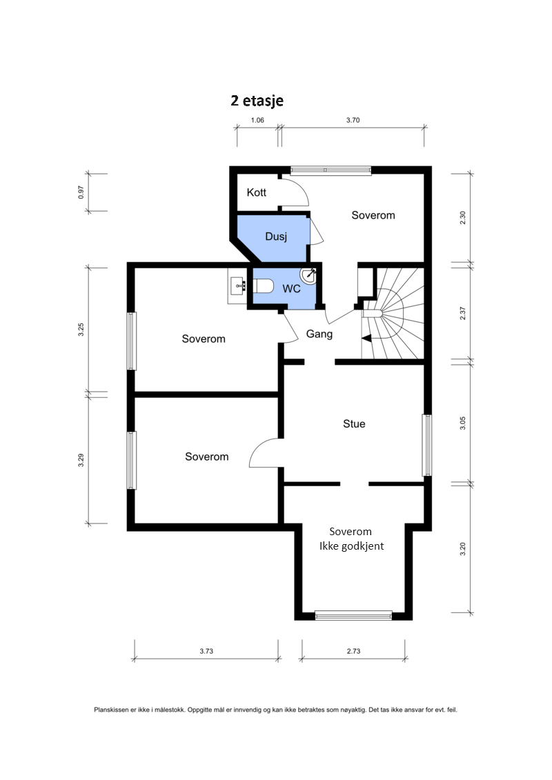 Bergerveien - 2 etasje Galleribilde