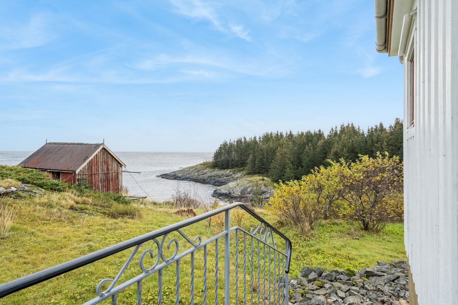 Utsikt fra inngangsparti Galleribilde