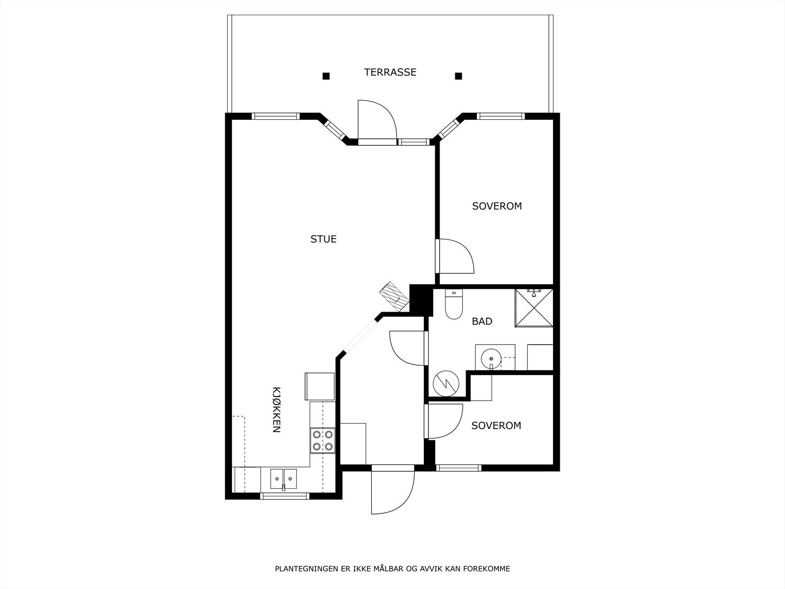 Plantegning.... Galleribilde