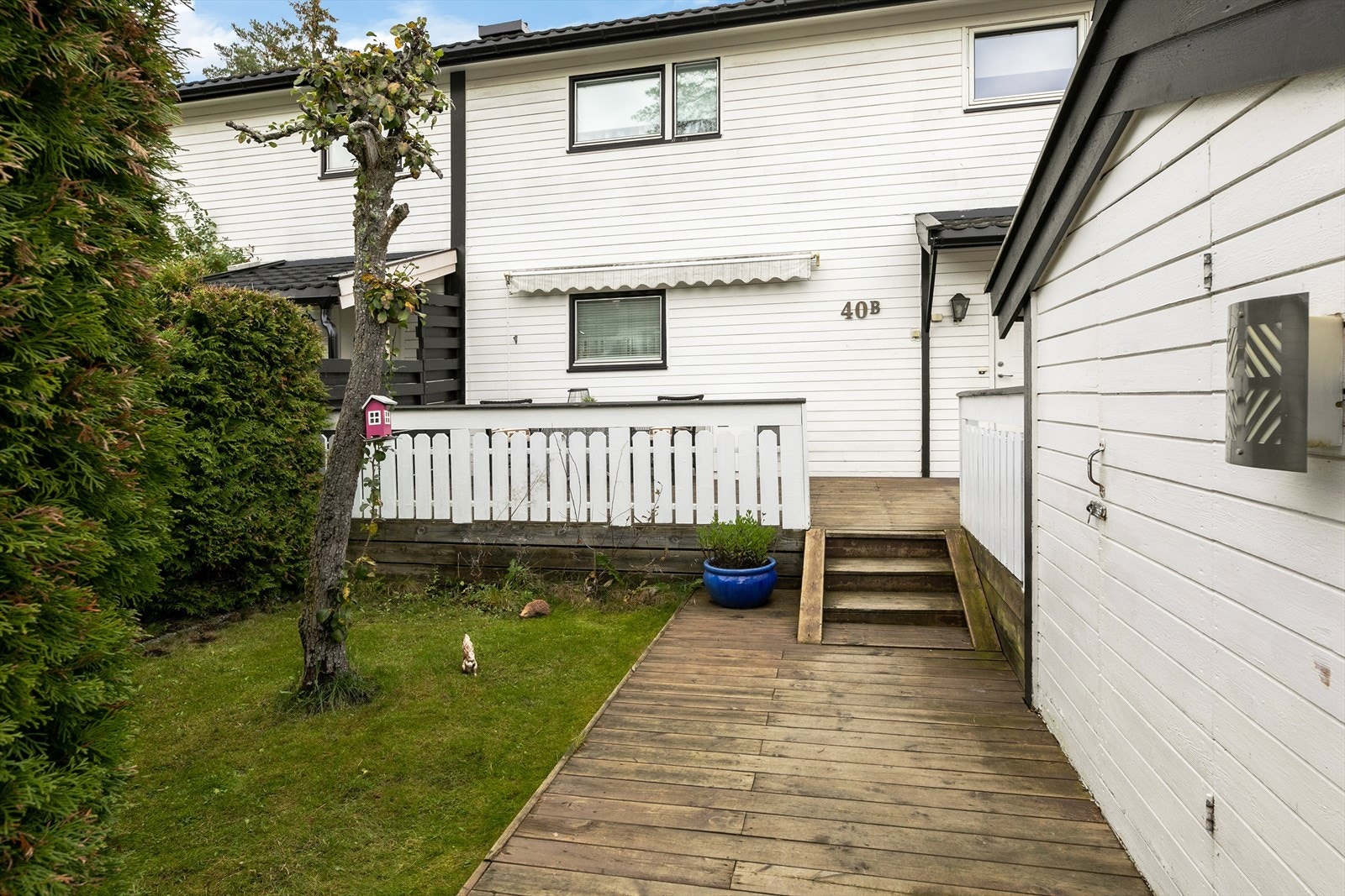 Til glede for familien er dette et trivelig, svært barnevennlig området Galleribilde