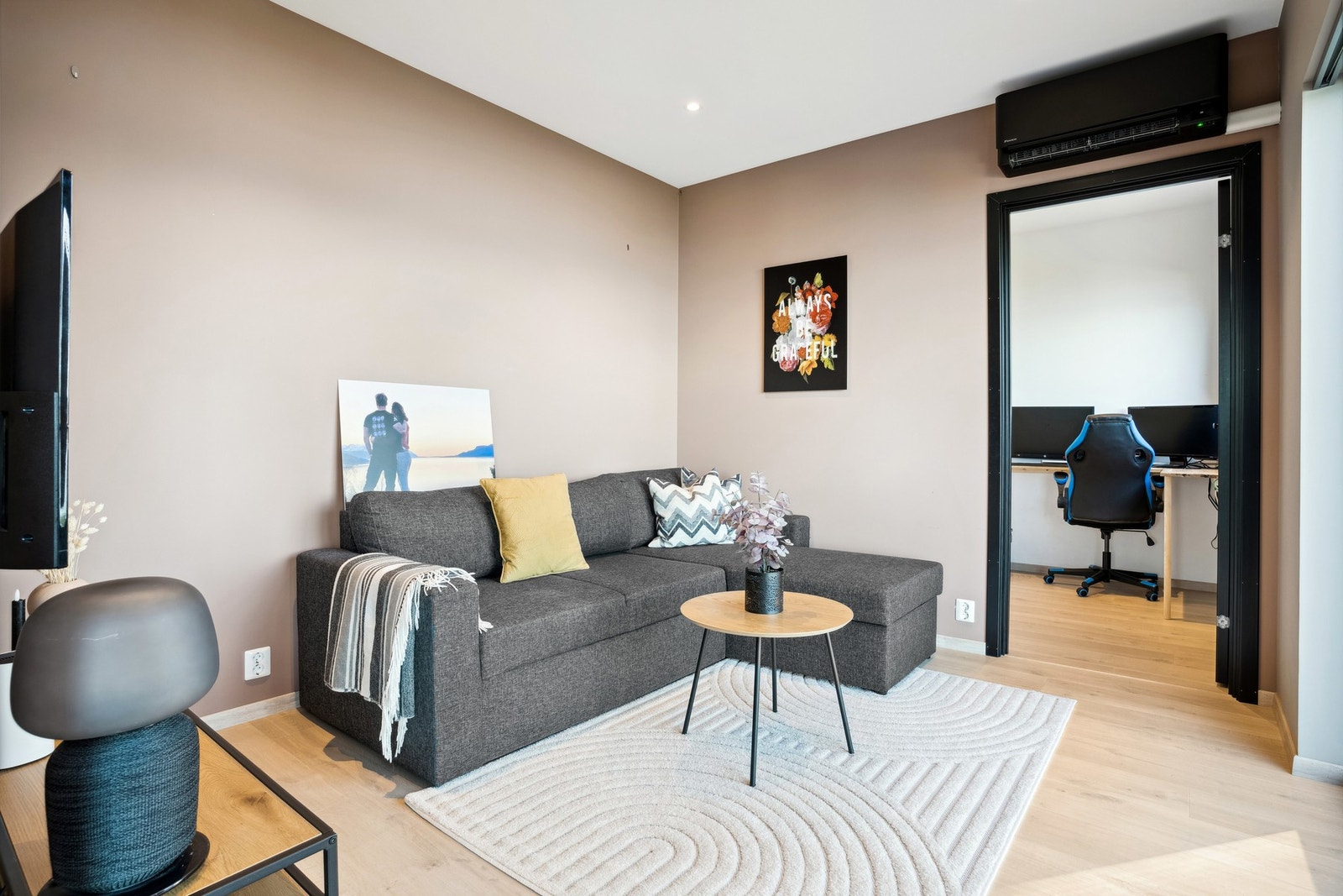 Loftstue med varmepumpe Galleribilde