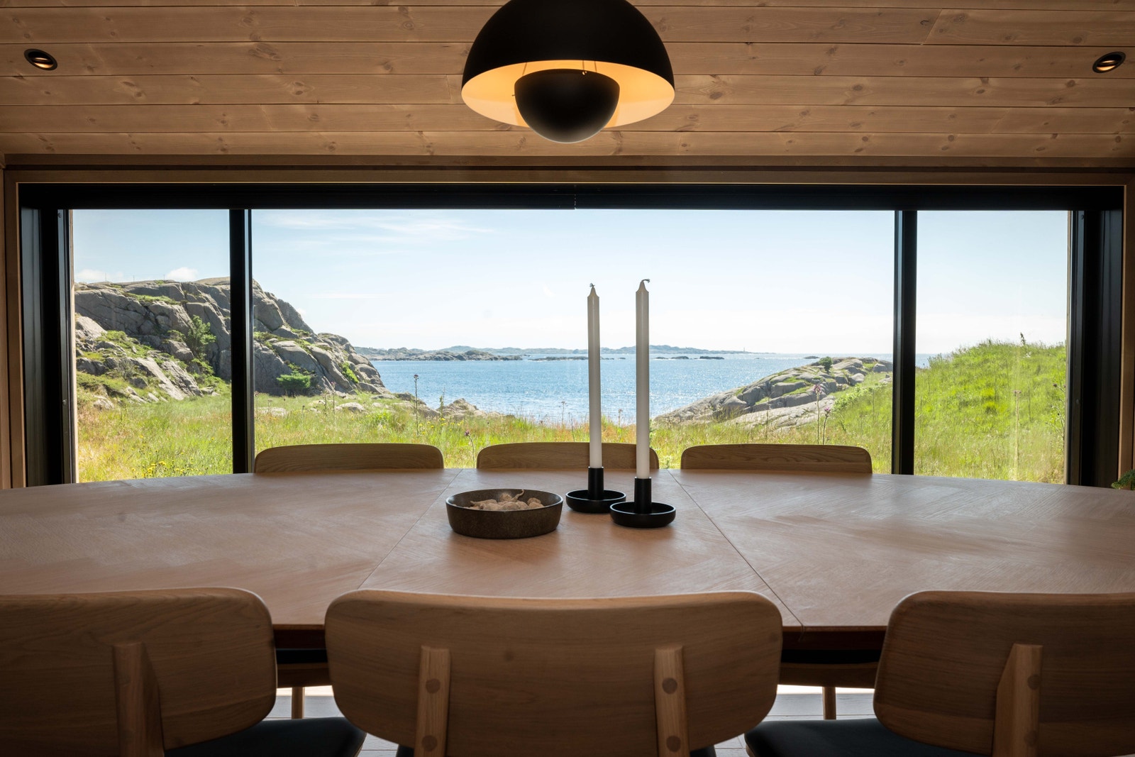 Innvendig hyttetypen Hedlaren, bygget for kunde Galleribilde