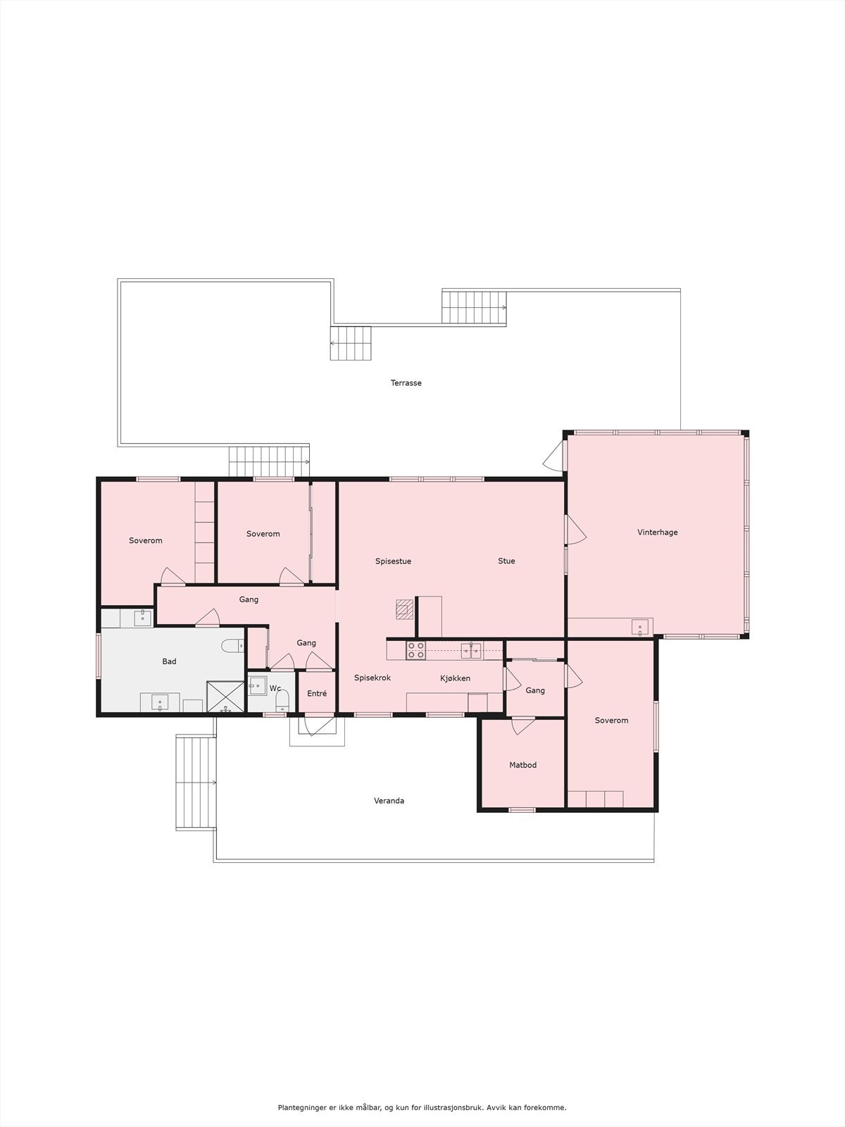 Plantegning Galleribilde