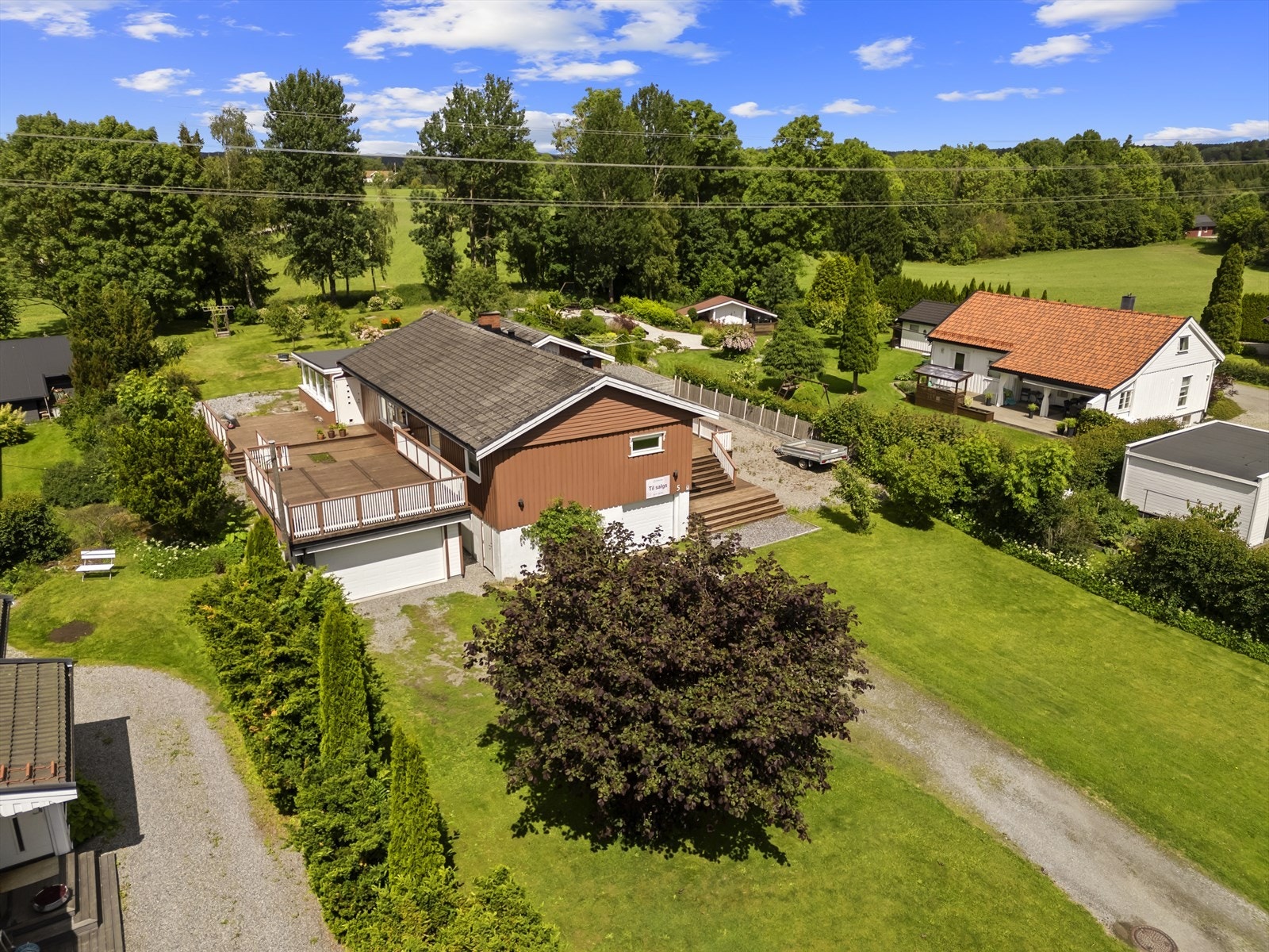 Dronefoto Galleribilde