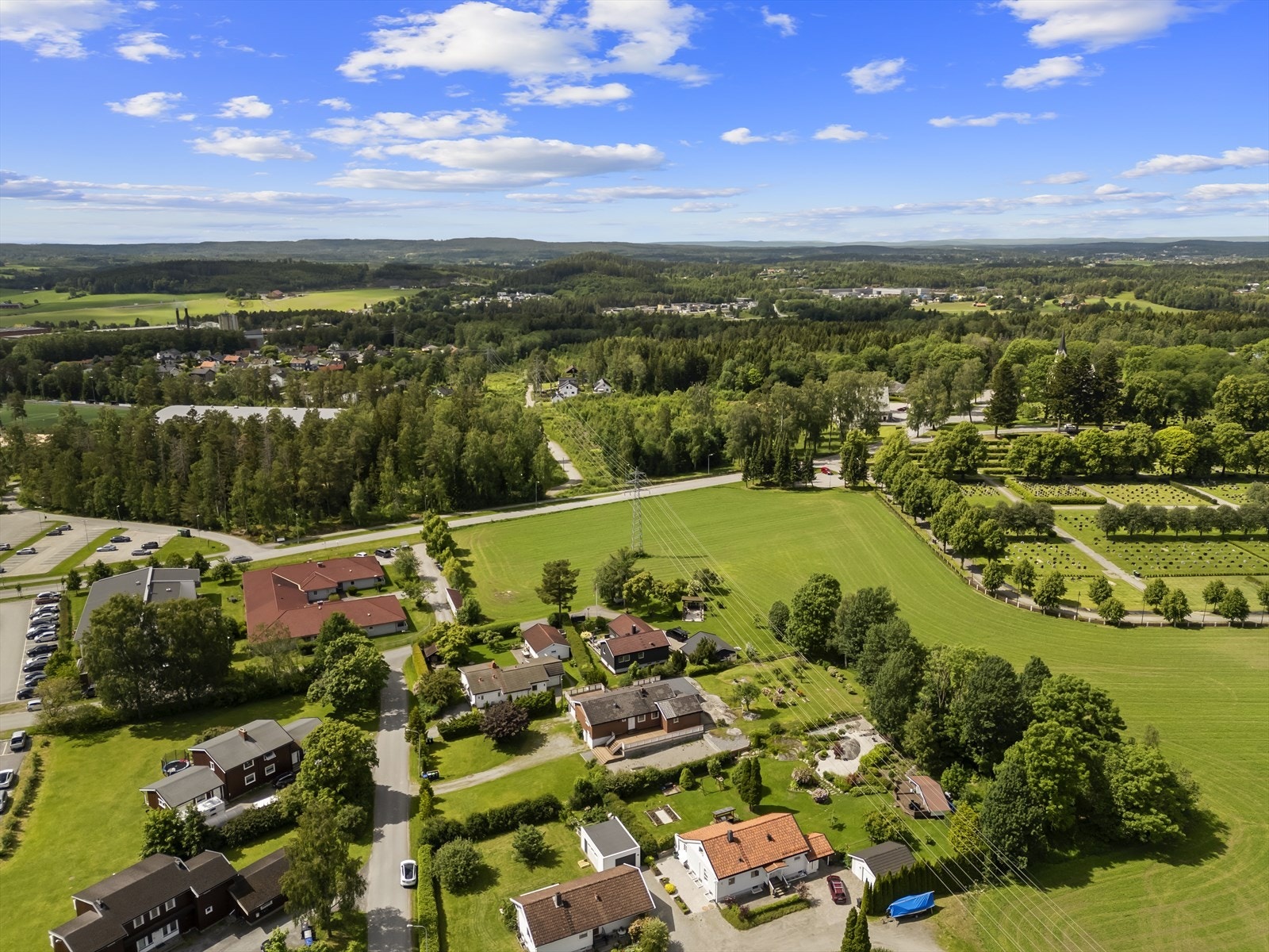 Dronefoto Galleribilde