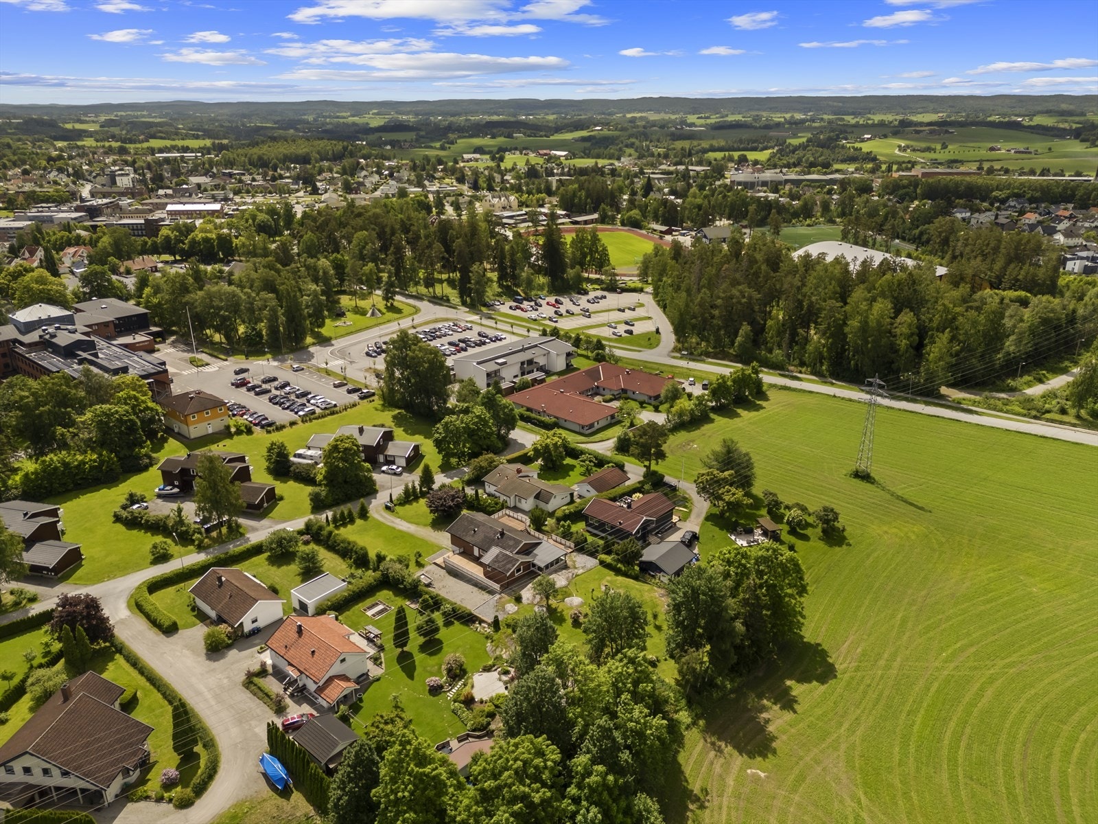 Dronefoto Galleribilde