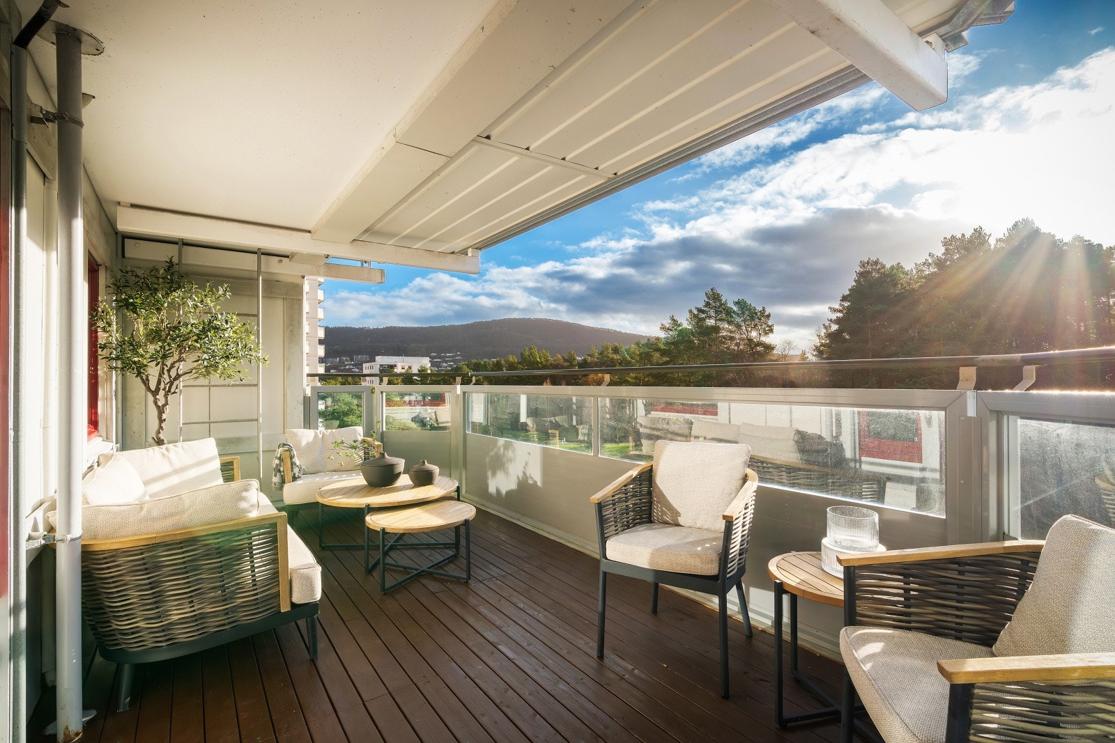 Her har man gode solforhold! Galleribilde