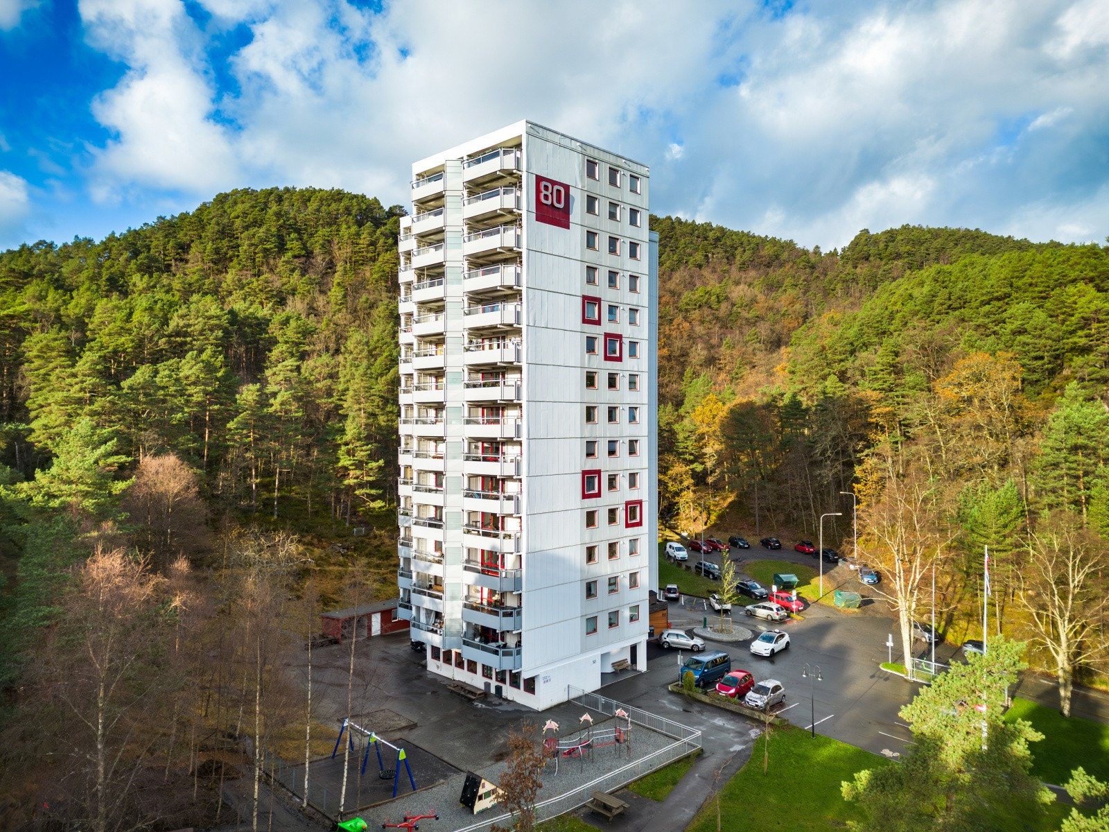 Leiligheten ligger i et veldrevet borettslag. Galleribilde