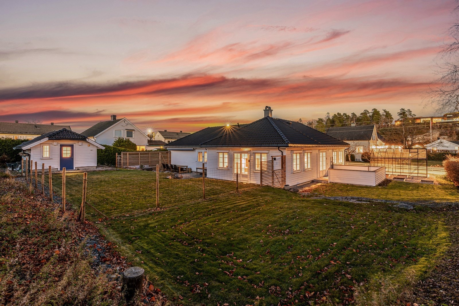 Koselige enebolig med alt på ett plan. Galleribilde