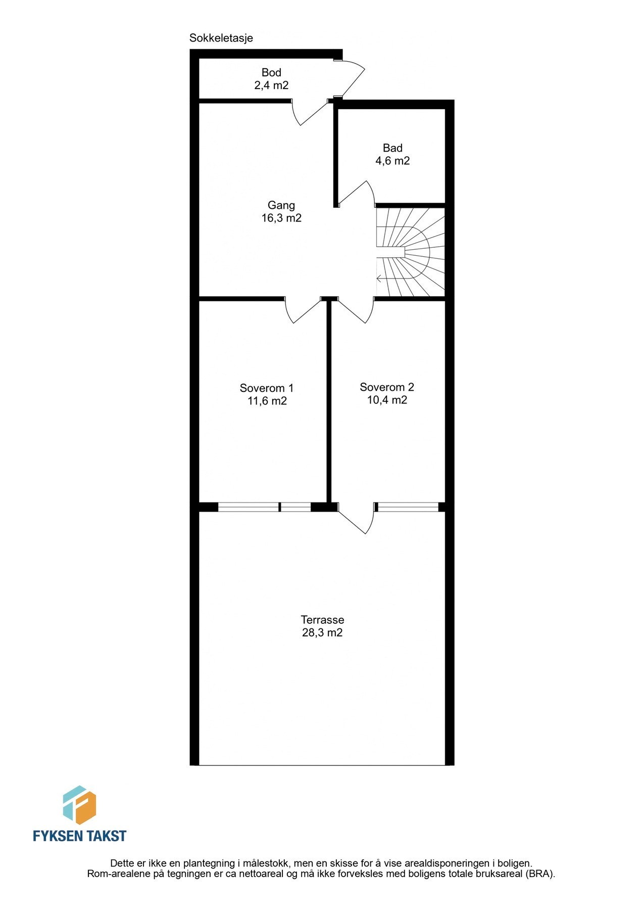 Planskisse. Galleribilde