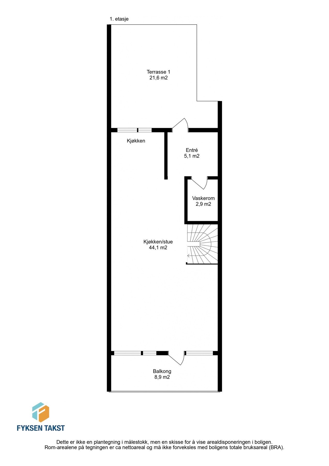 Planskisse. Galleribilde