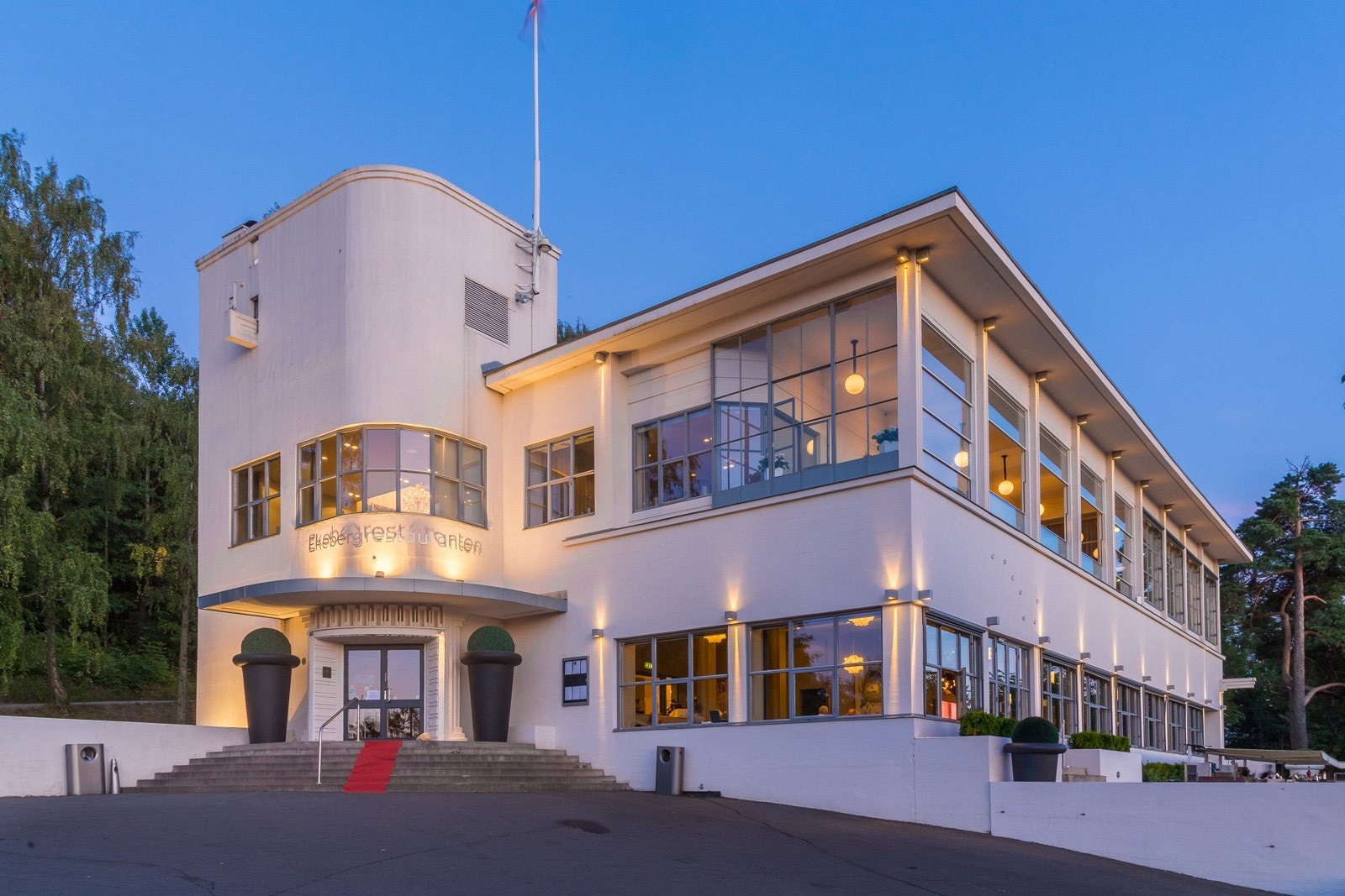 Ekeberg Restauranten. Galleribilde