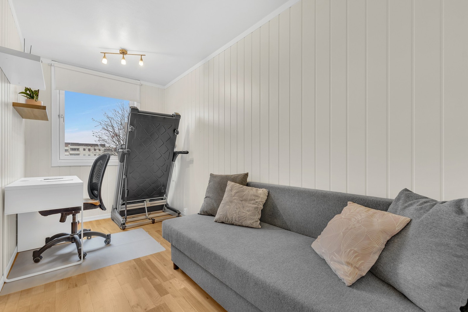 Leilighetens to andre soverom er begge 8 kvm. Galleribilde