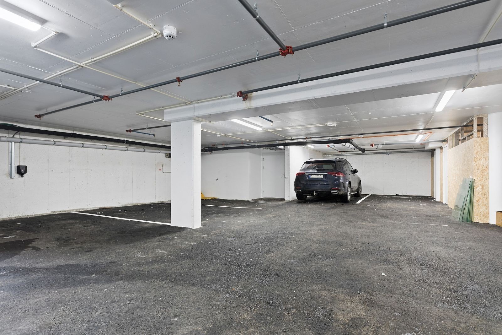 Det medfølger parkeringsplass med smartlader fra Easiee Galleribilde