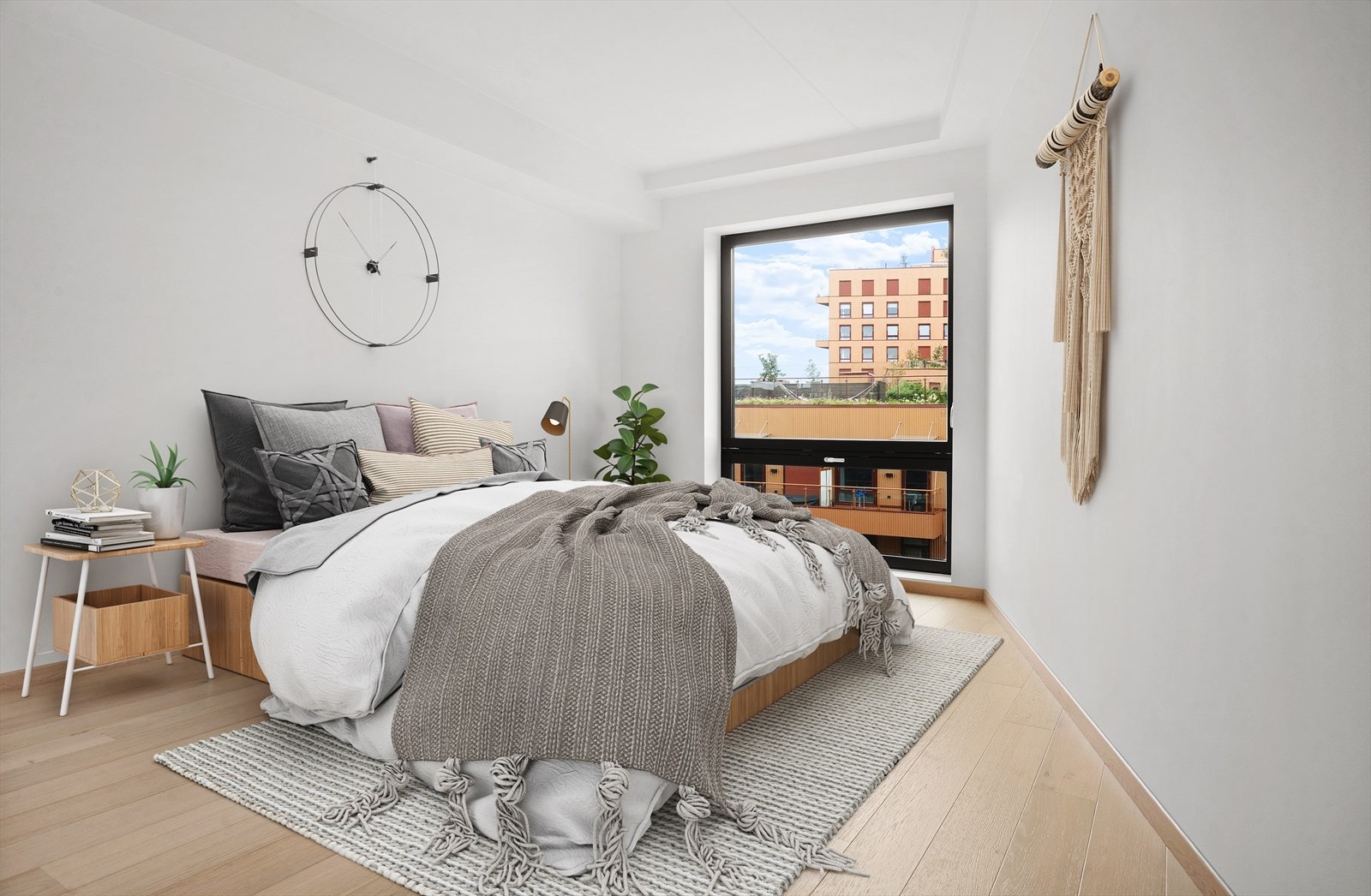 Innbydende hovedsoverom av god størrelse - Her er det god plass til dobbeltseng og tilhørende møblement. Galleribilde