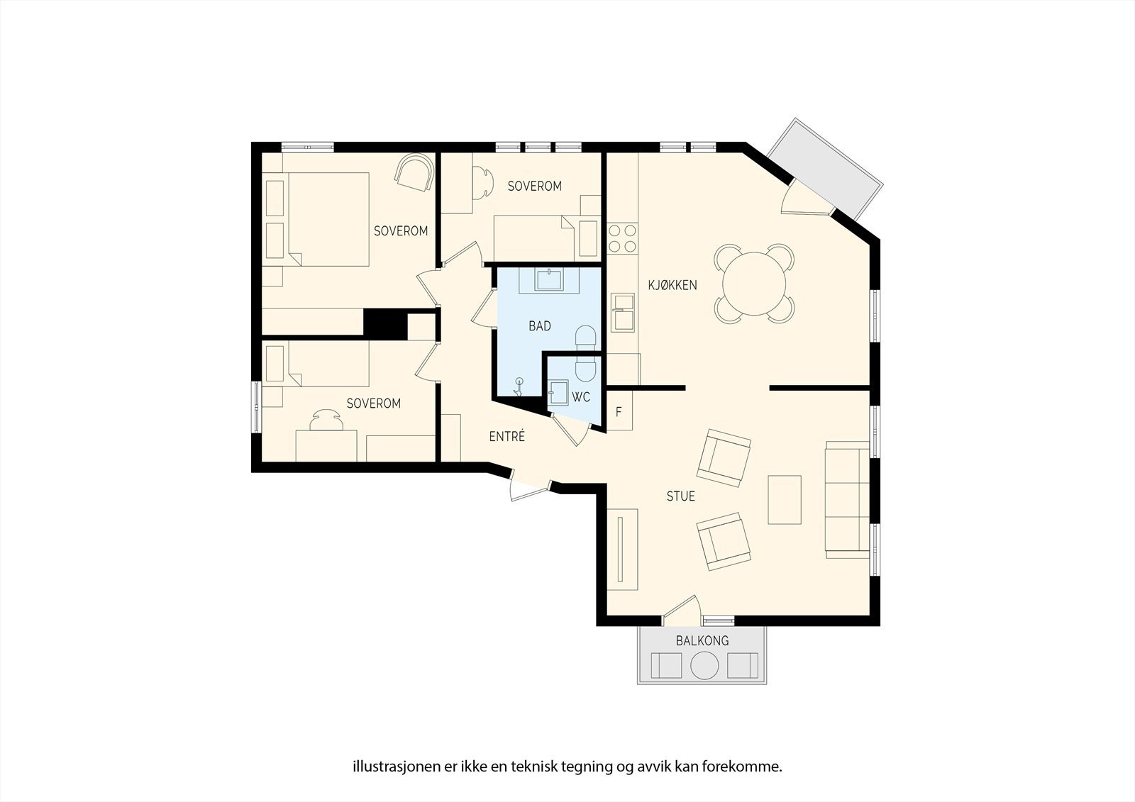 Planskisse Galleribilde