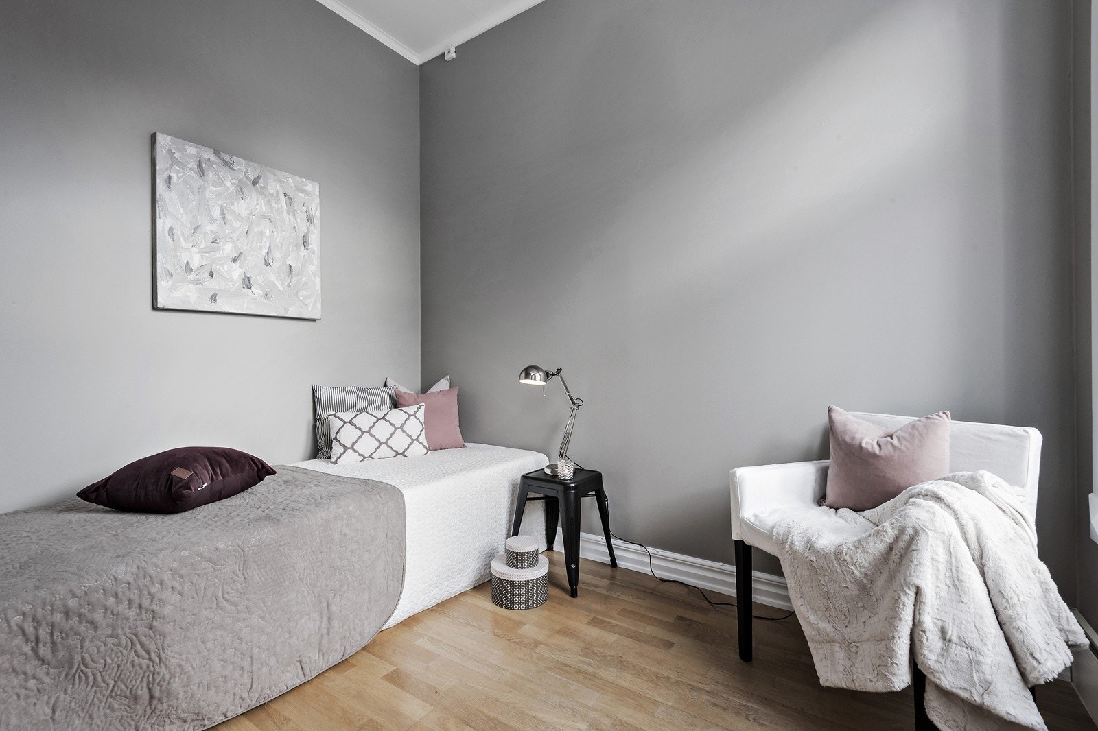 Ekstra soverom har plass til seng og garderobe. Galleribilde