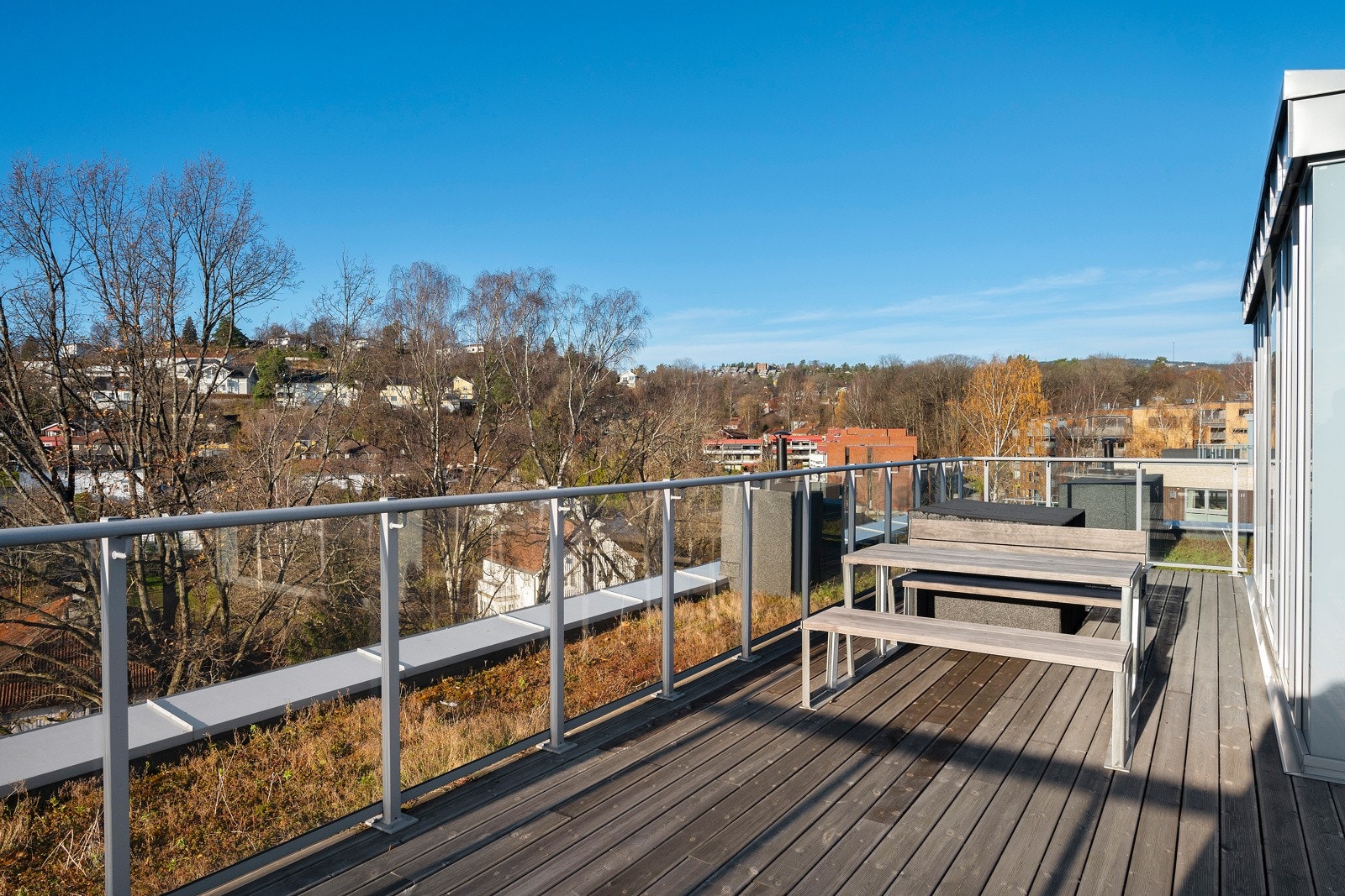 Felles takterrasse Galleribilde