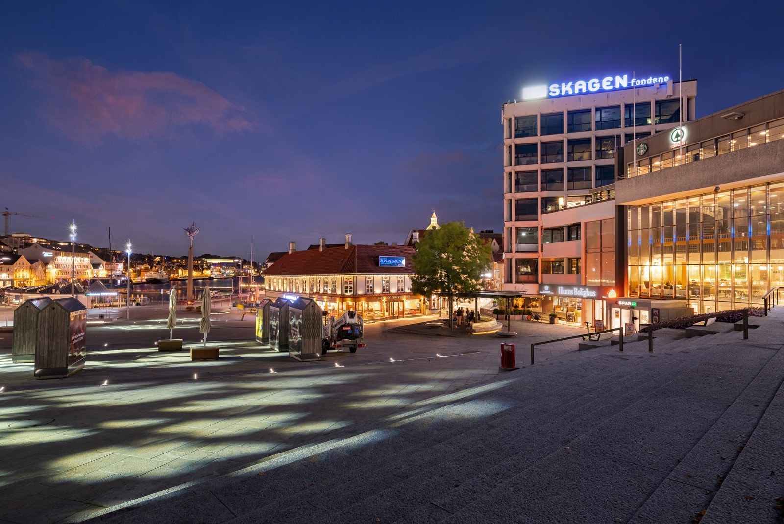 Stavanger sentrum. Galleribilde