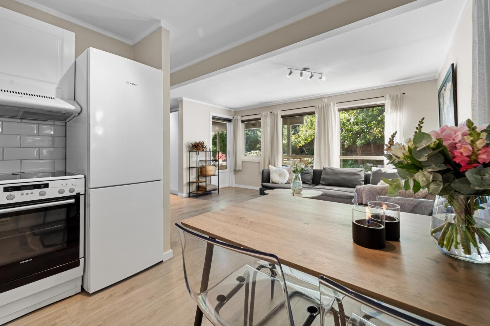 Åpen stue/kjøkkenløsning Galleribilde