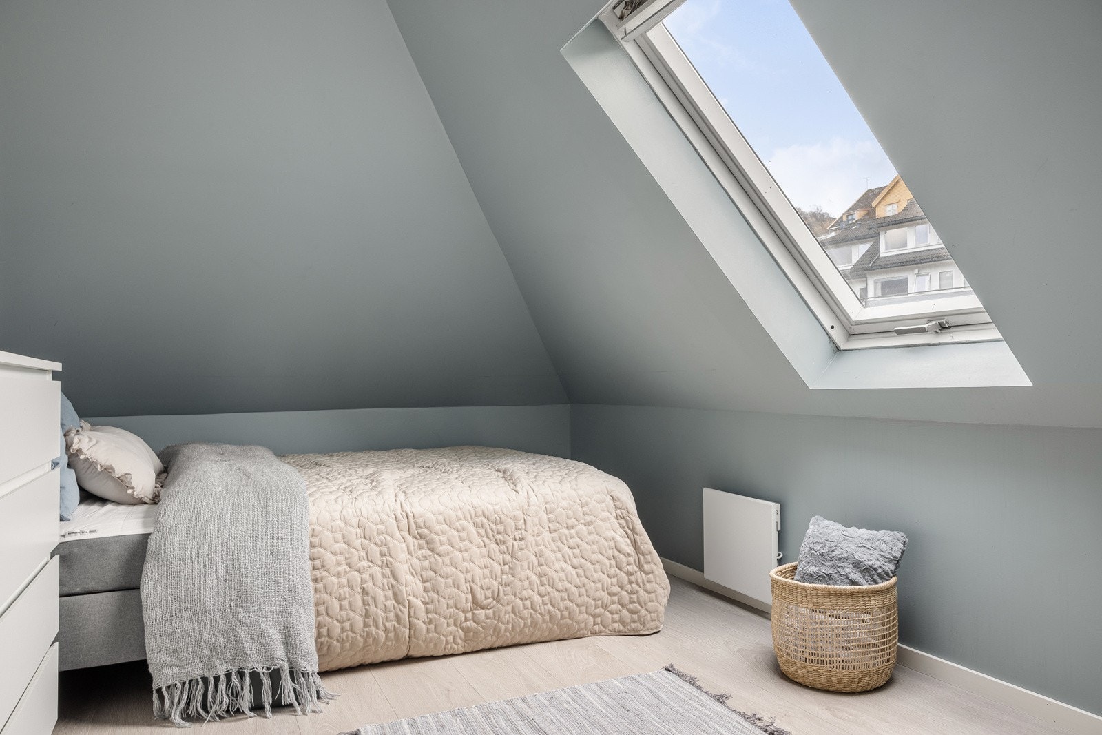 I leiligheten er det to rom som i dag er innredet som soverom. Galleribilde