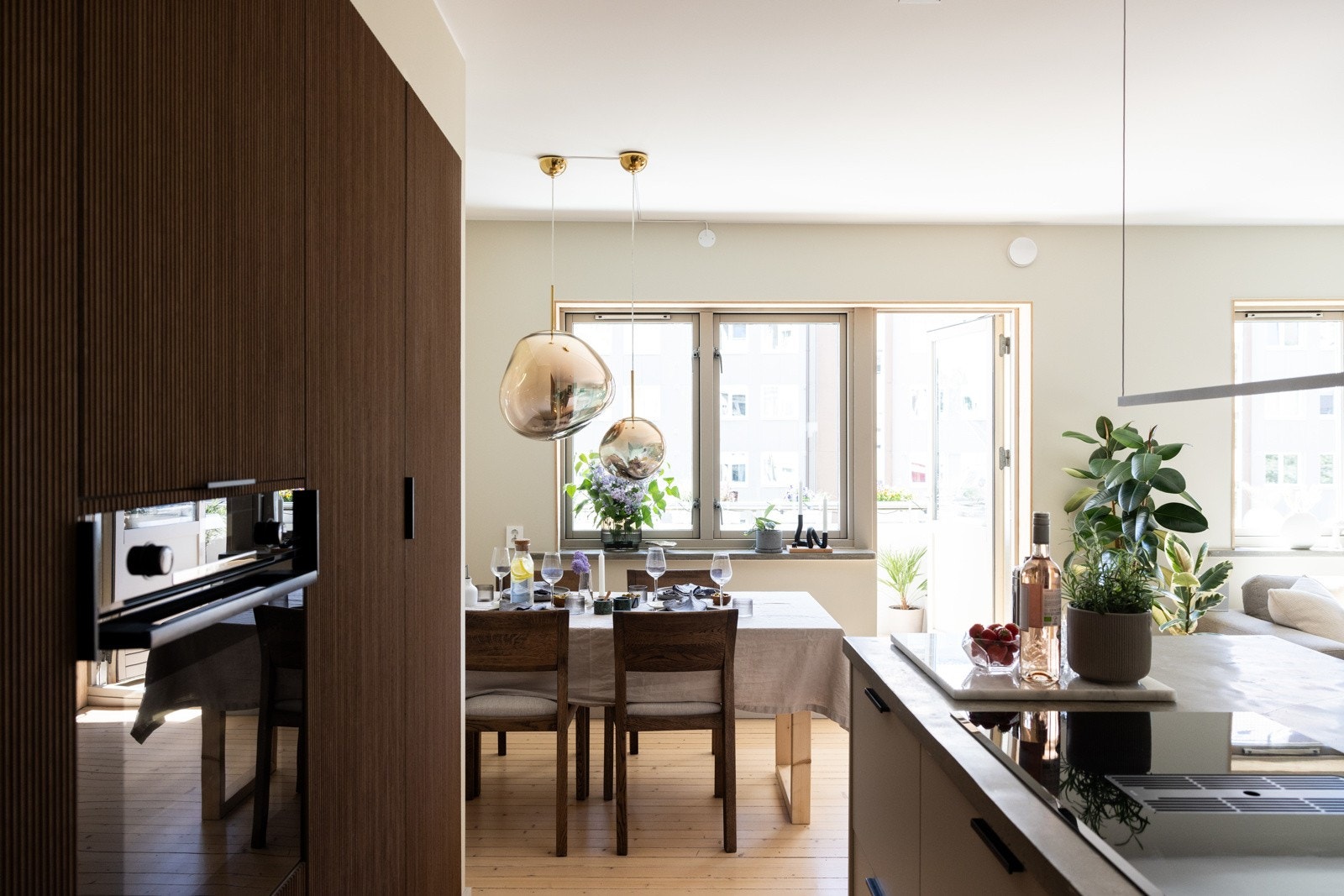 Kjøkkenet fremstår som nytt. Galleribilde