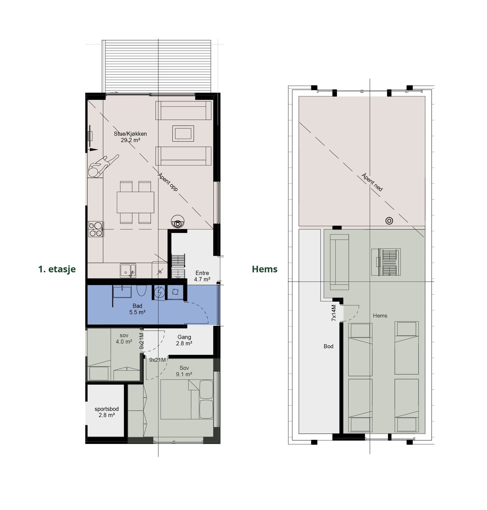 Planløsninger Galleribilde