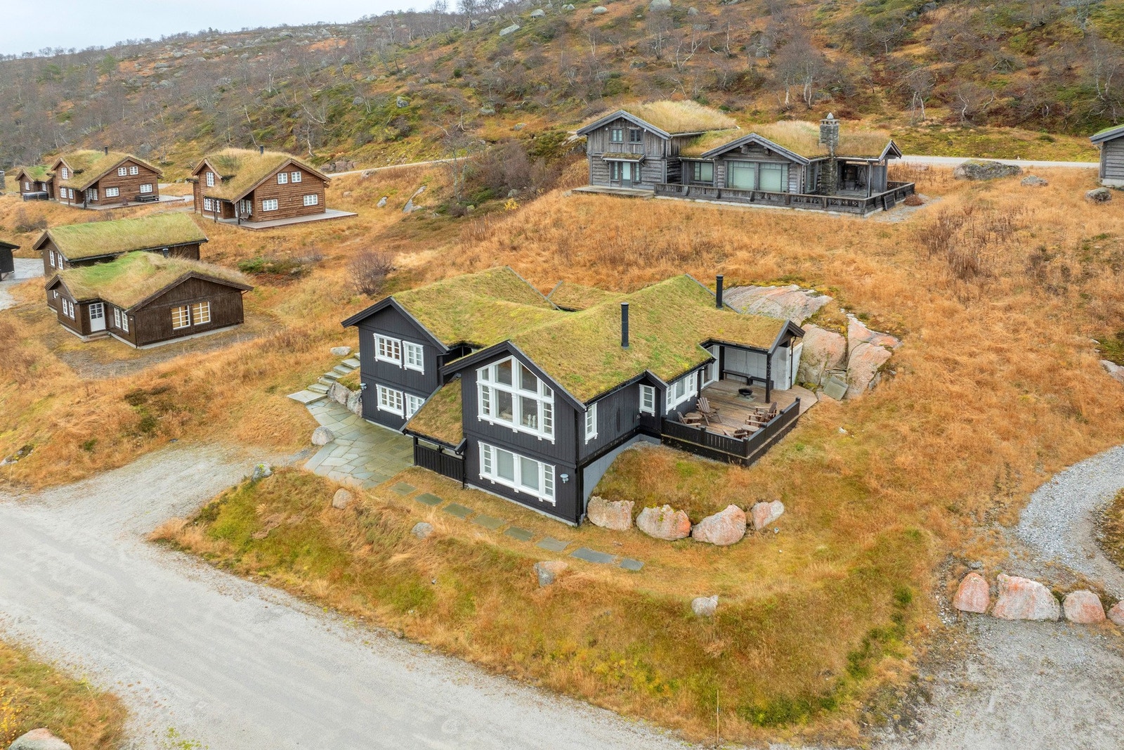 Frittliggende og usjenert plassering Galleribilde