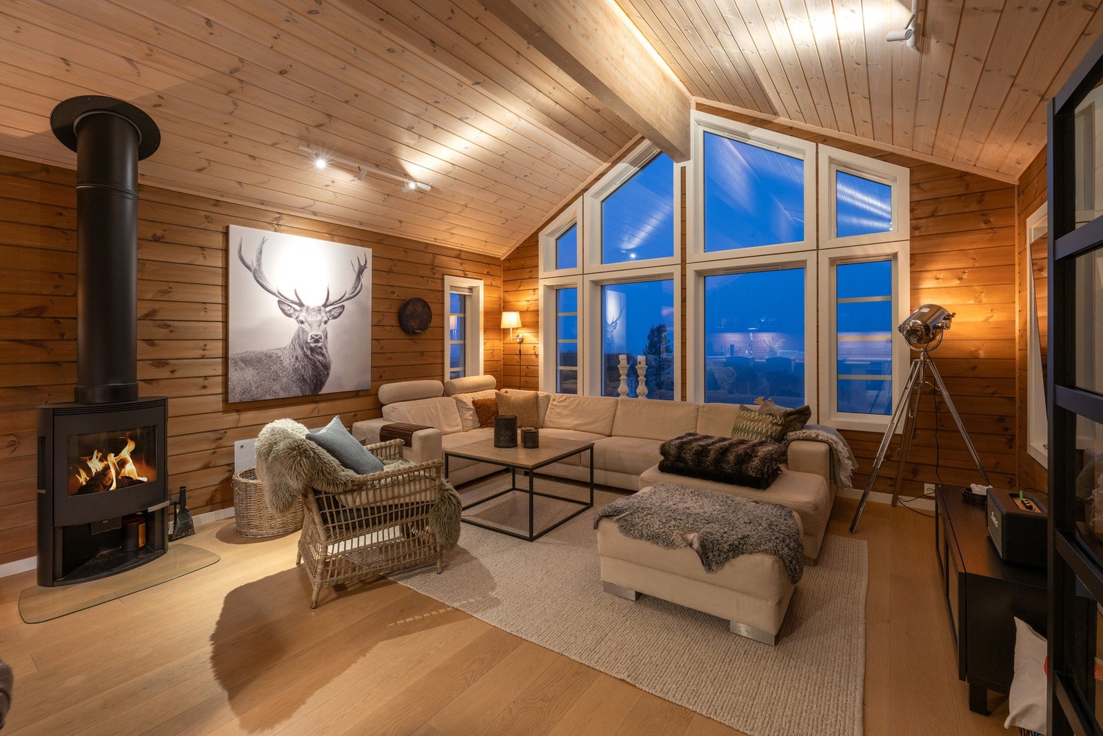 Utstrakt bruk av en-stavs gulv Galleribilde