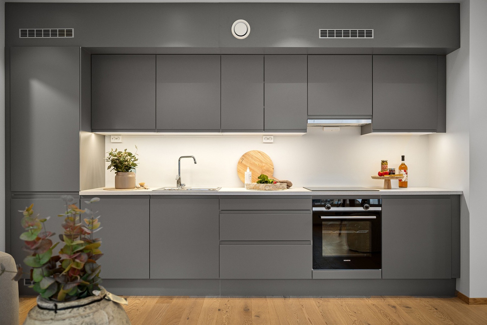 Integrerte hvitevarer av god kvalitet fra Siemens Galleribilde