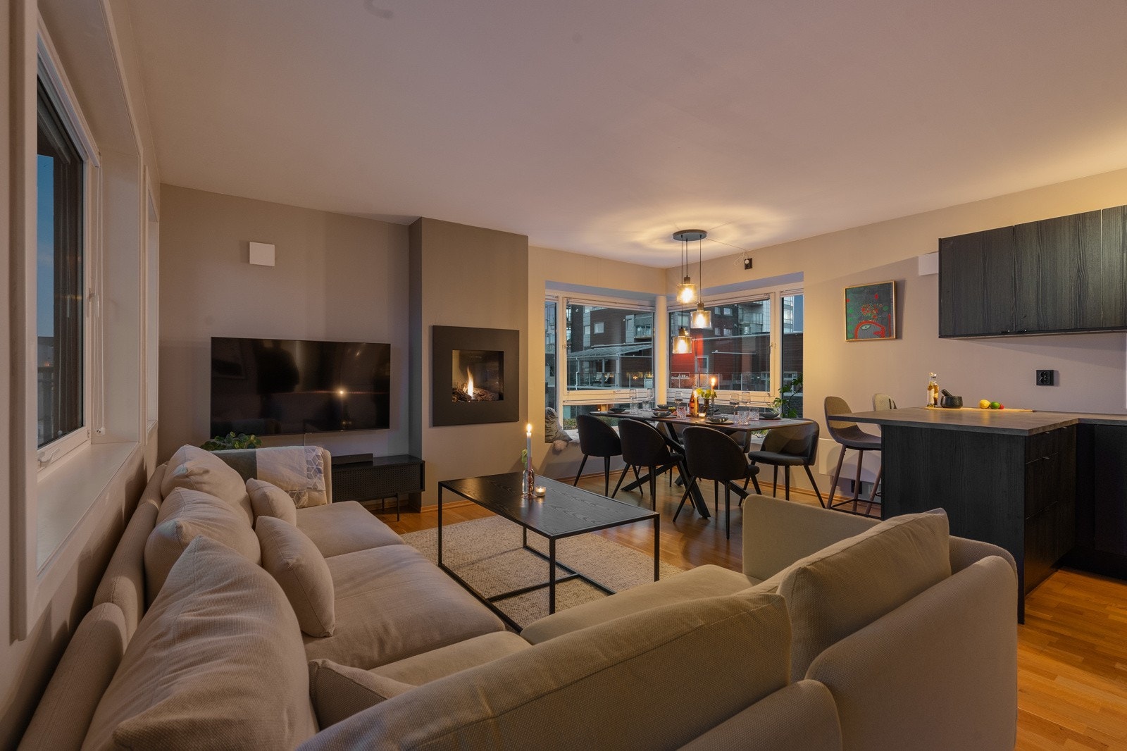 Kveldsbilde | Stue Galleribilde