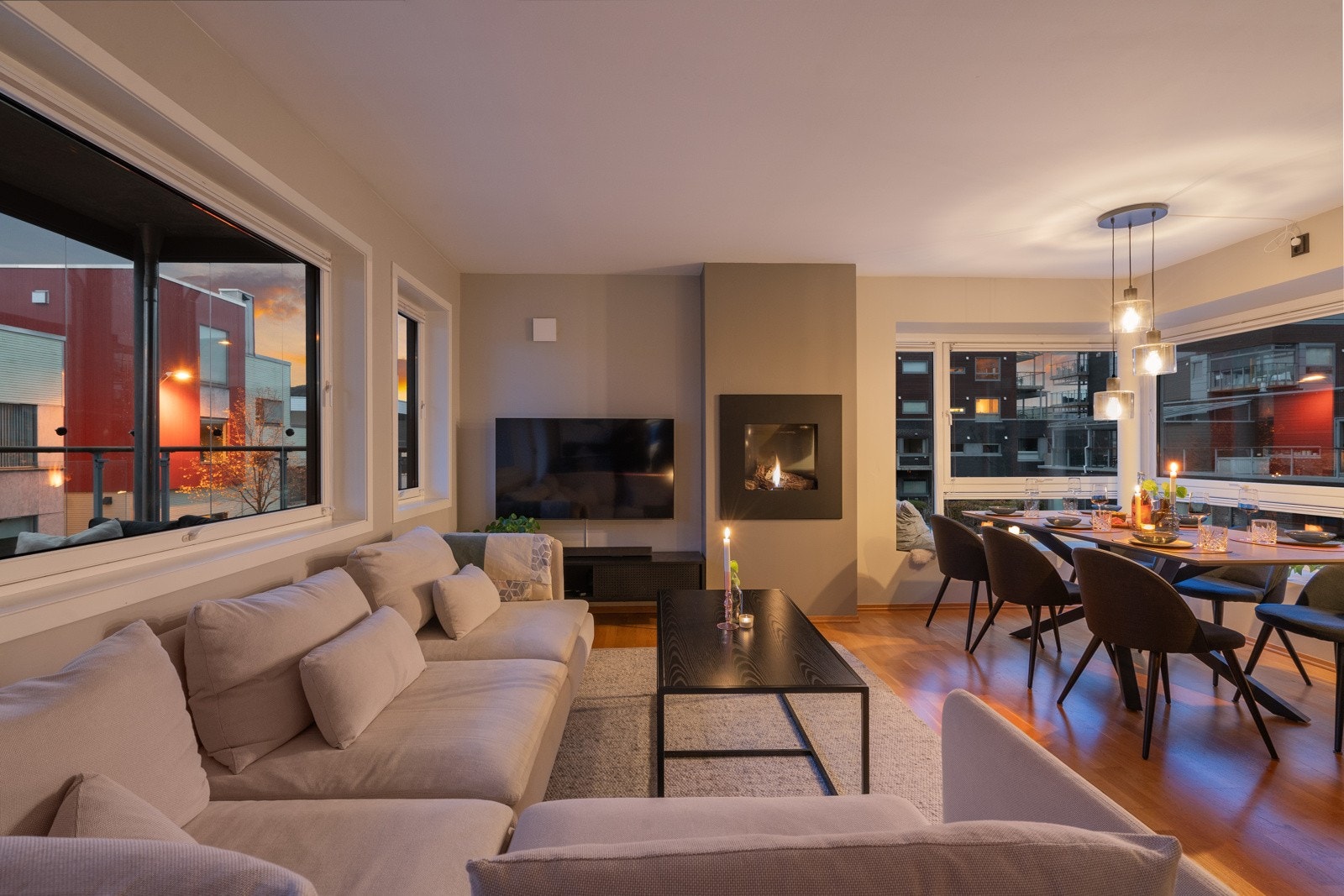 Kveldsbilde | Stue Galleribilde