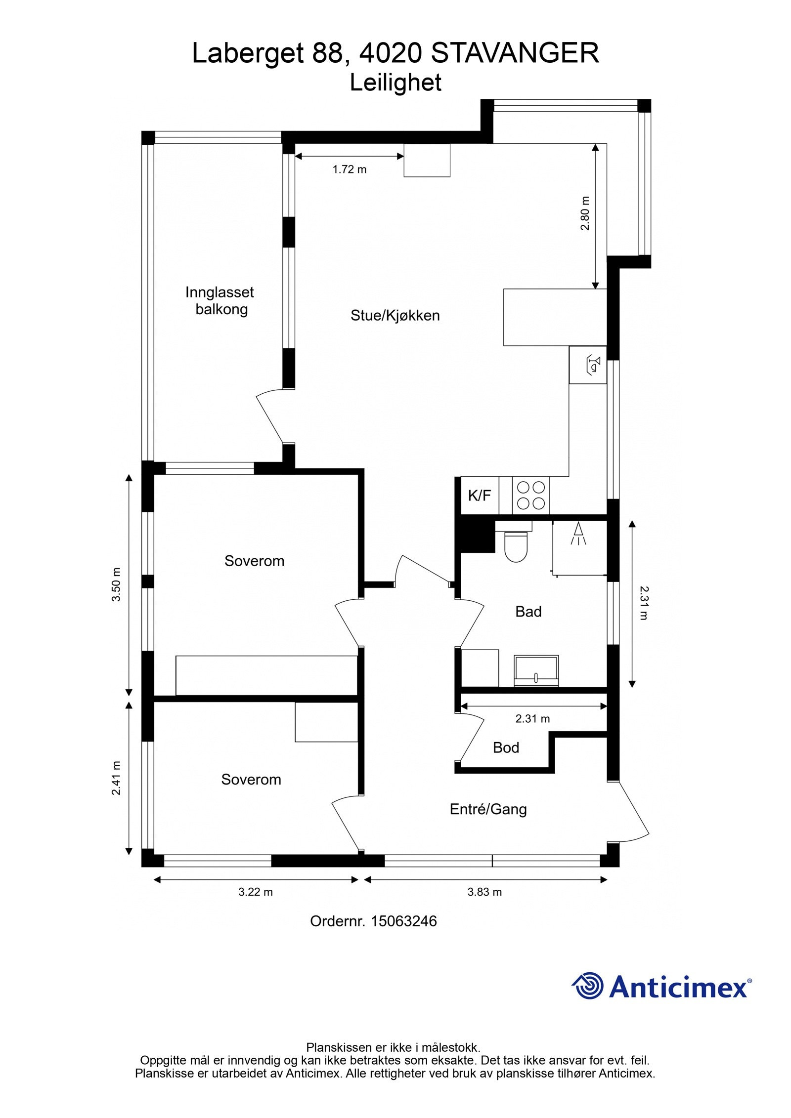 Plantegning | Laberget 88 Galleribilde