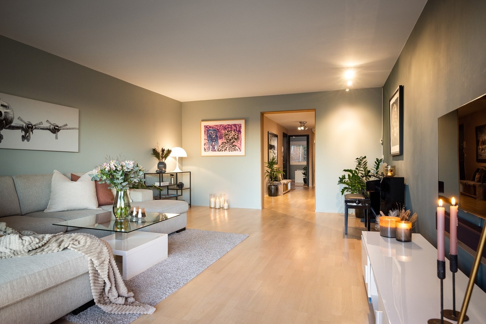 Kveldsstemning Galleribilde