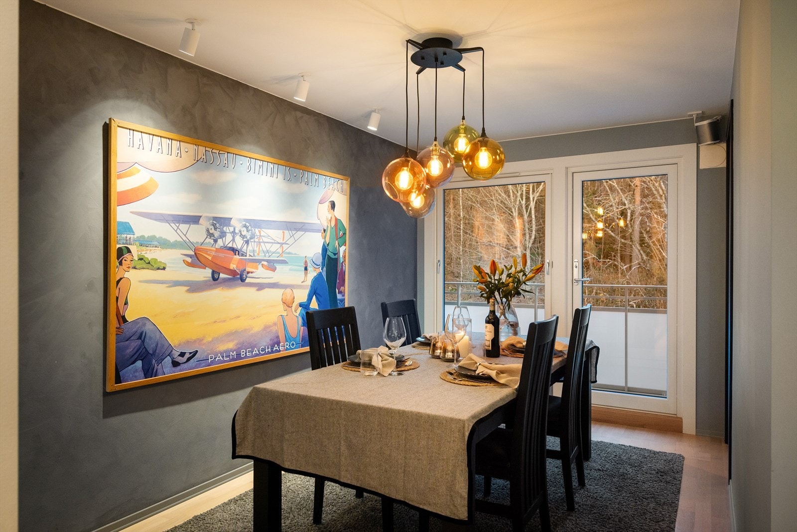 Kveldsstemning Galleribilde