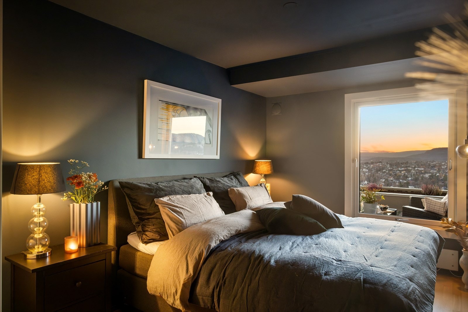 Kveldsstemning Galleribilde