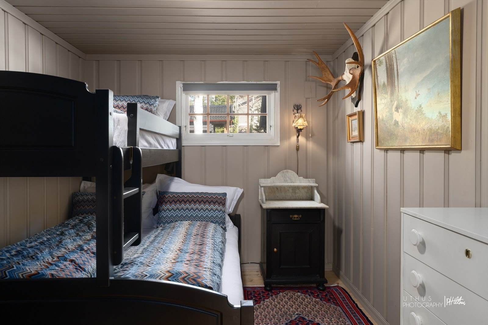 Hytta har hele 4 soverom. Galleribilde