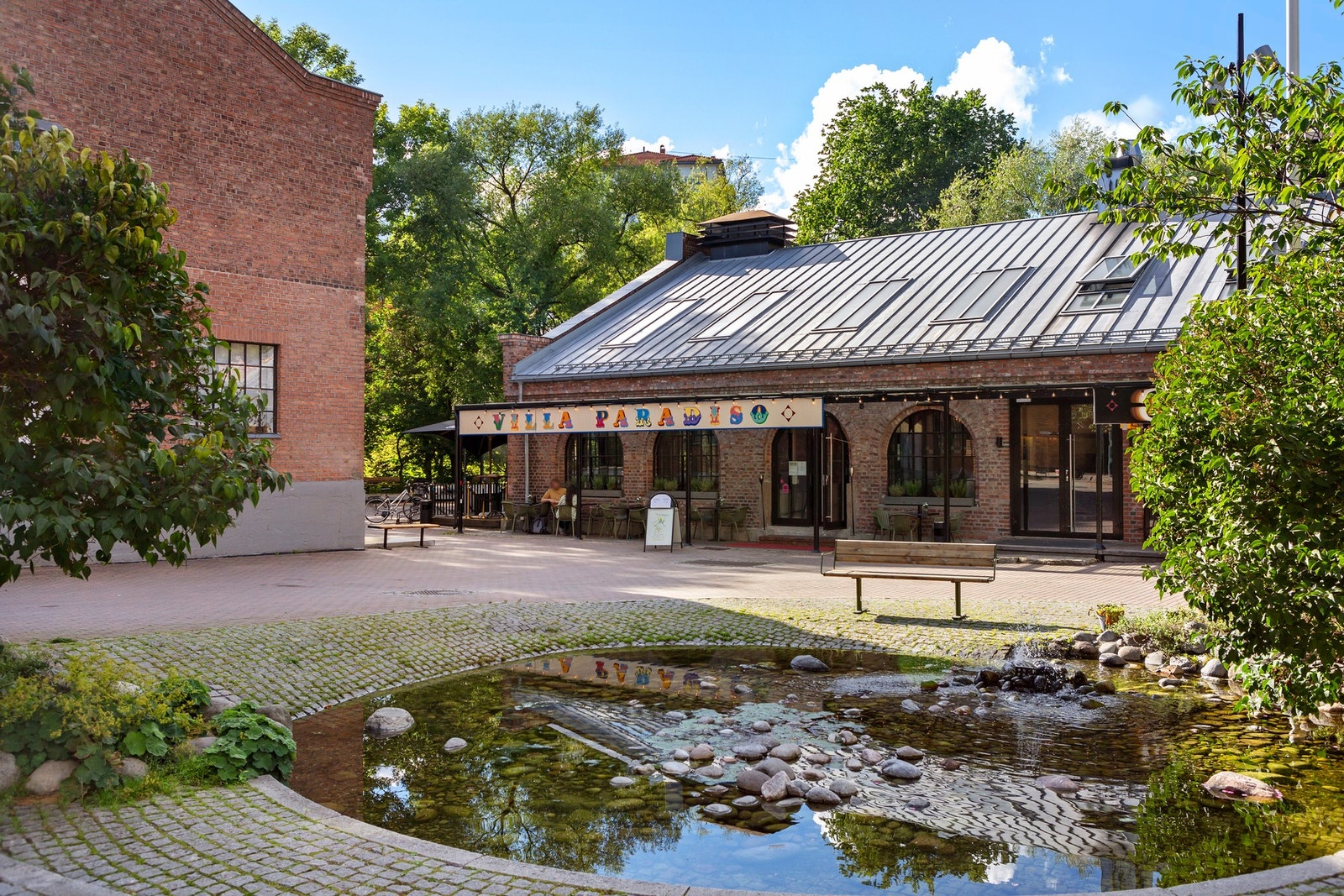 Villa Paradiso Tivoli serverer autentisk italiensk pizza. Galleribilde