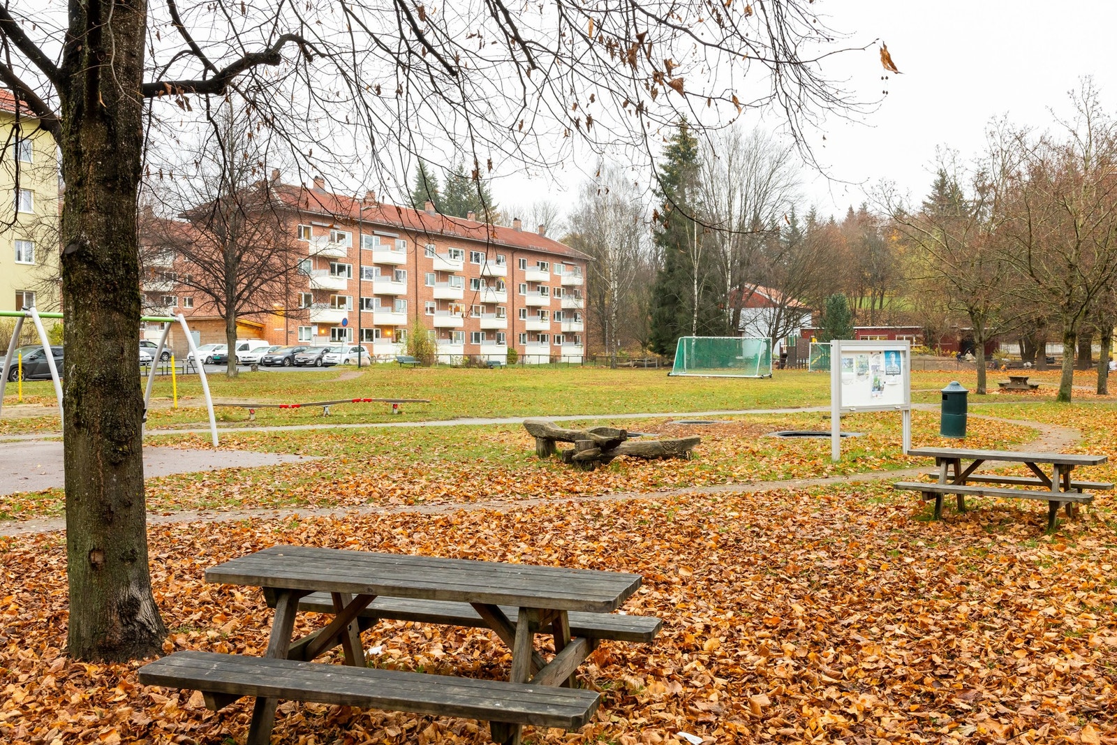 Borettslaget ligger i fine, grønne omgivelser. Galleribilde
