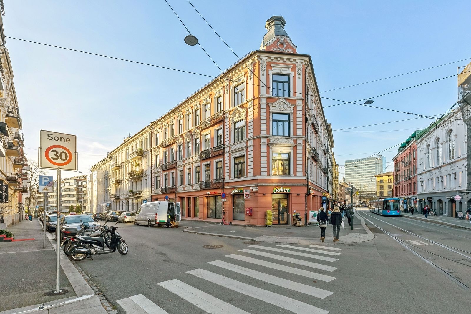 Fasade - velkommen til Bogstadveien 62 C, ypperlig og sentral beliggenhet. Galleribilde