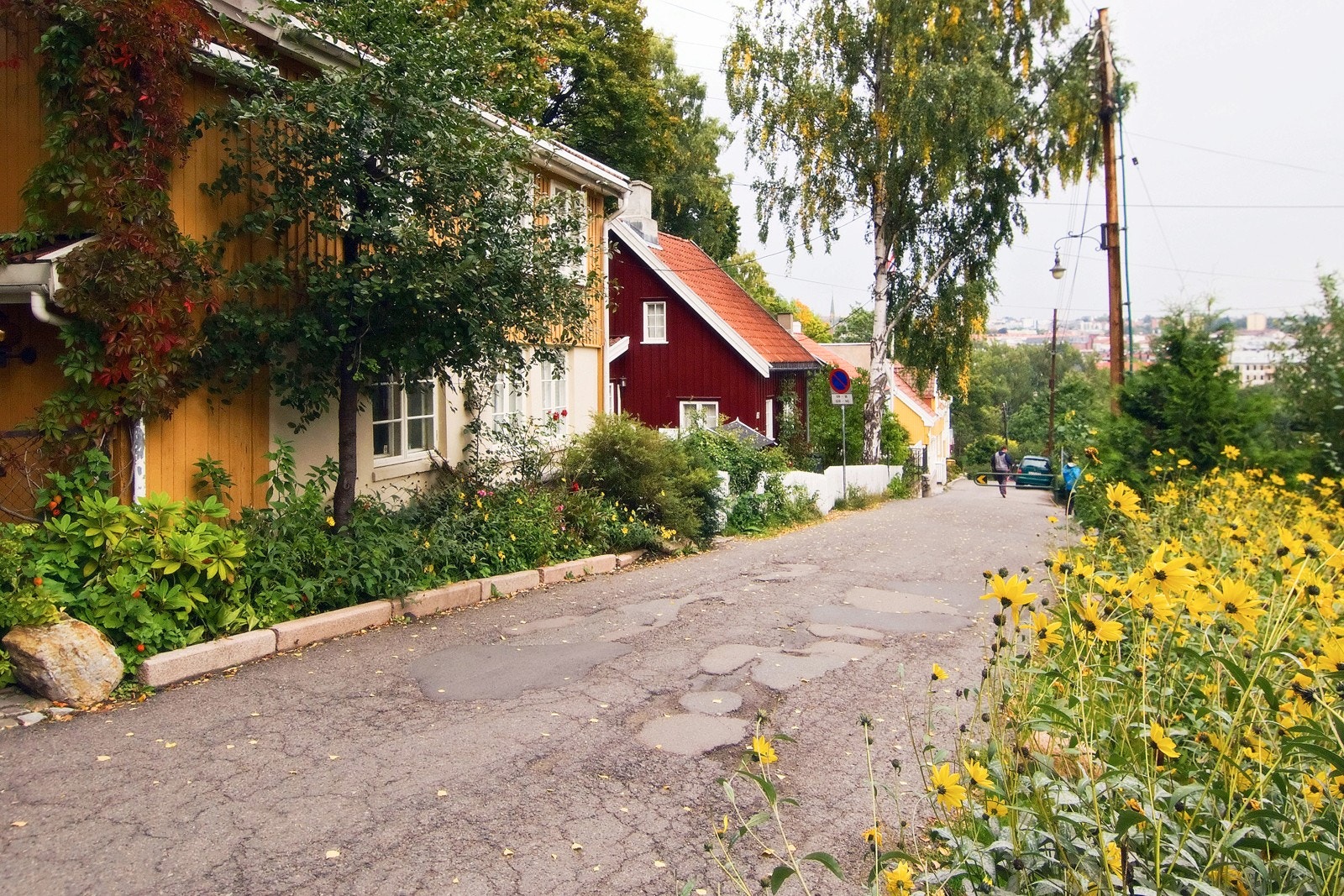 Gangavstand til hyggelige Telthusbakken. Galleribilde