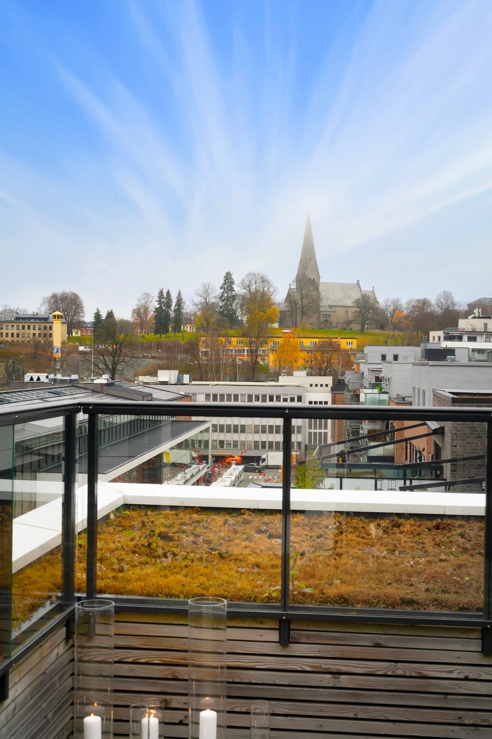 Utsikt dagtid. Galleribilde