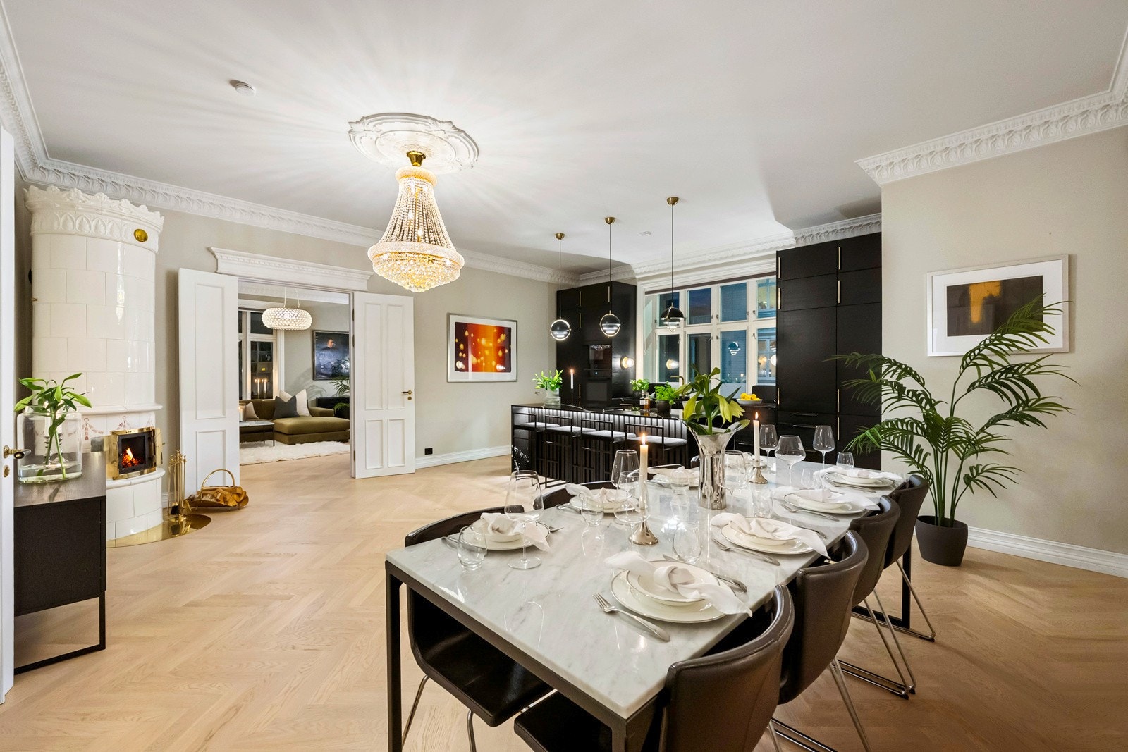 Velkommen til St. Svithuns gate 28 - en herskapelig og moderne leilighet på Vestre platå! Galleribilde