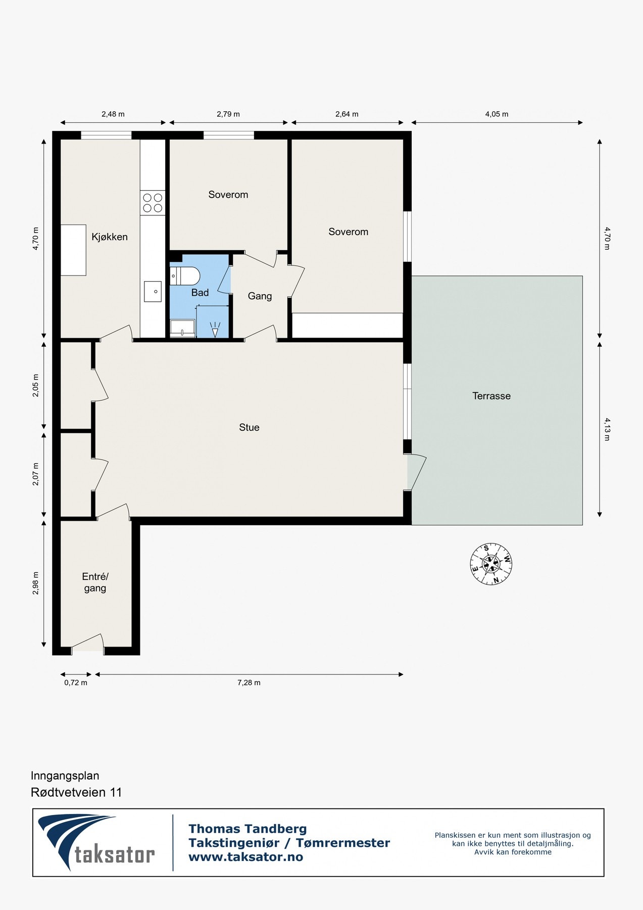 Planløsning. Galleribilde