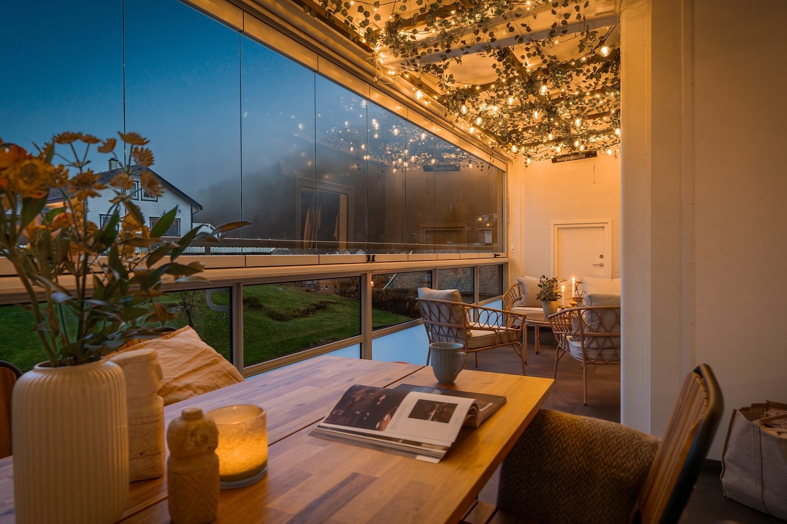 - Leiligheten byr på en stor innglasset altan på hele 19,7m², ferdigstilt i 2024 - Galleribilde