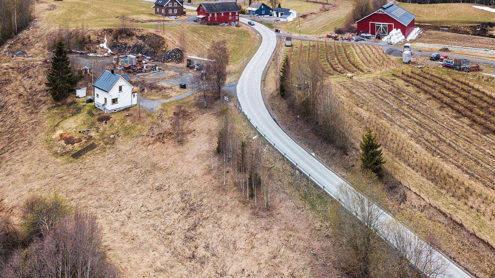 Eiendommen har stor tomt som f.eks kan brukes til beite Galleribilde