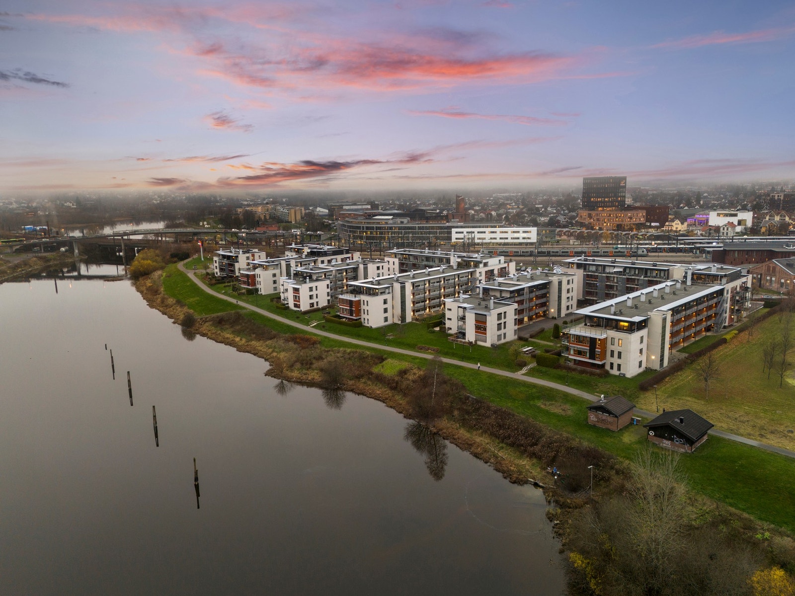 Leiligheten har en flott beliggenhet i Lillestrøm. Galleribilde