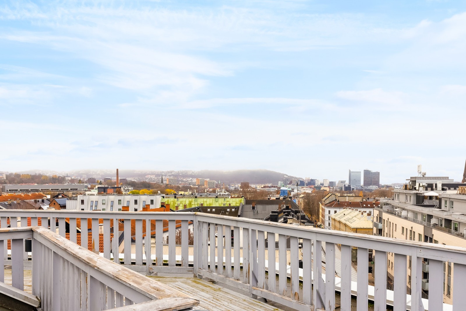 Her får du sol hele dagen og flott utsikt! Galleribilde