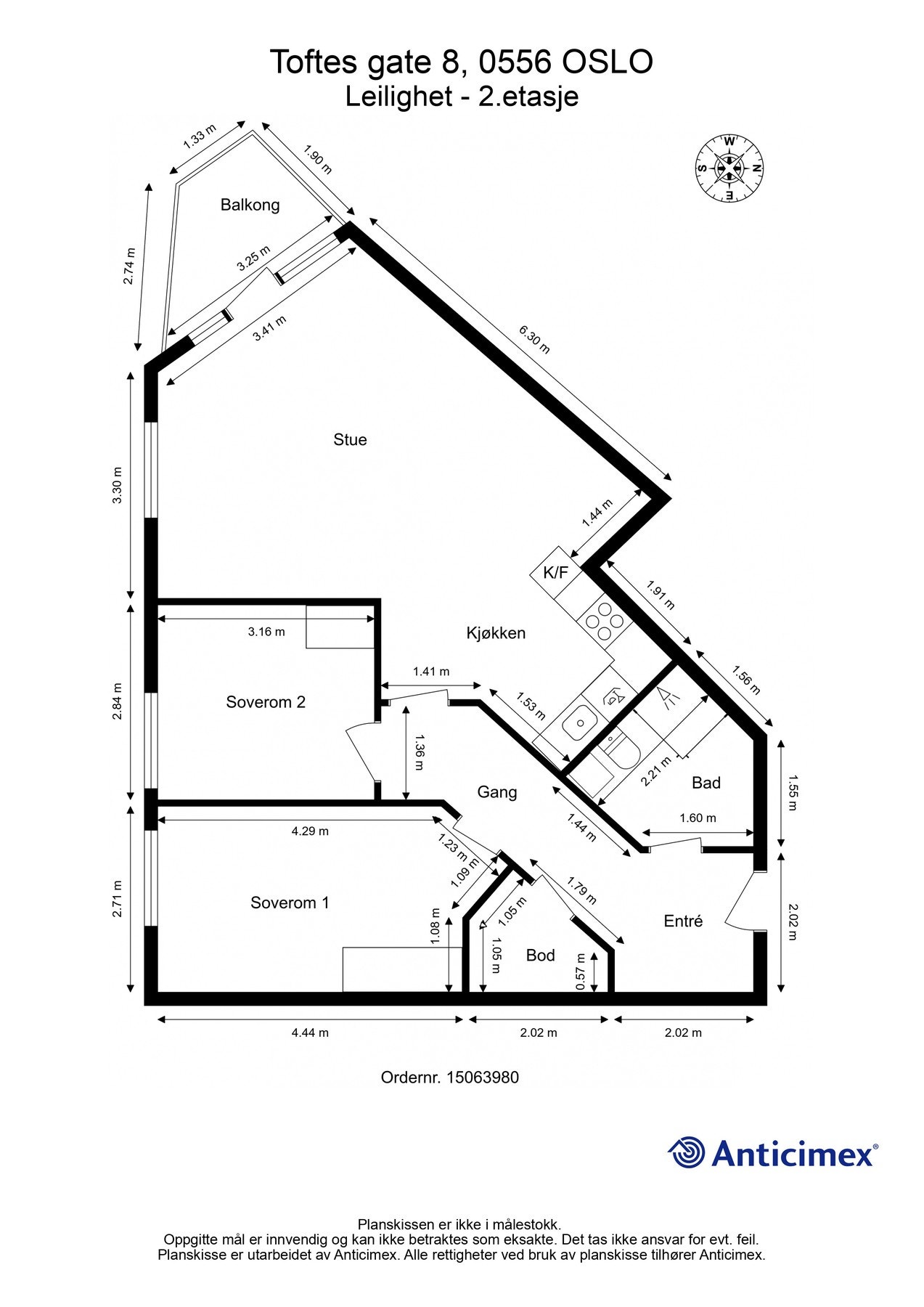 Plantegning. Galleribilde